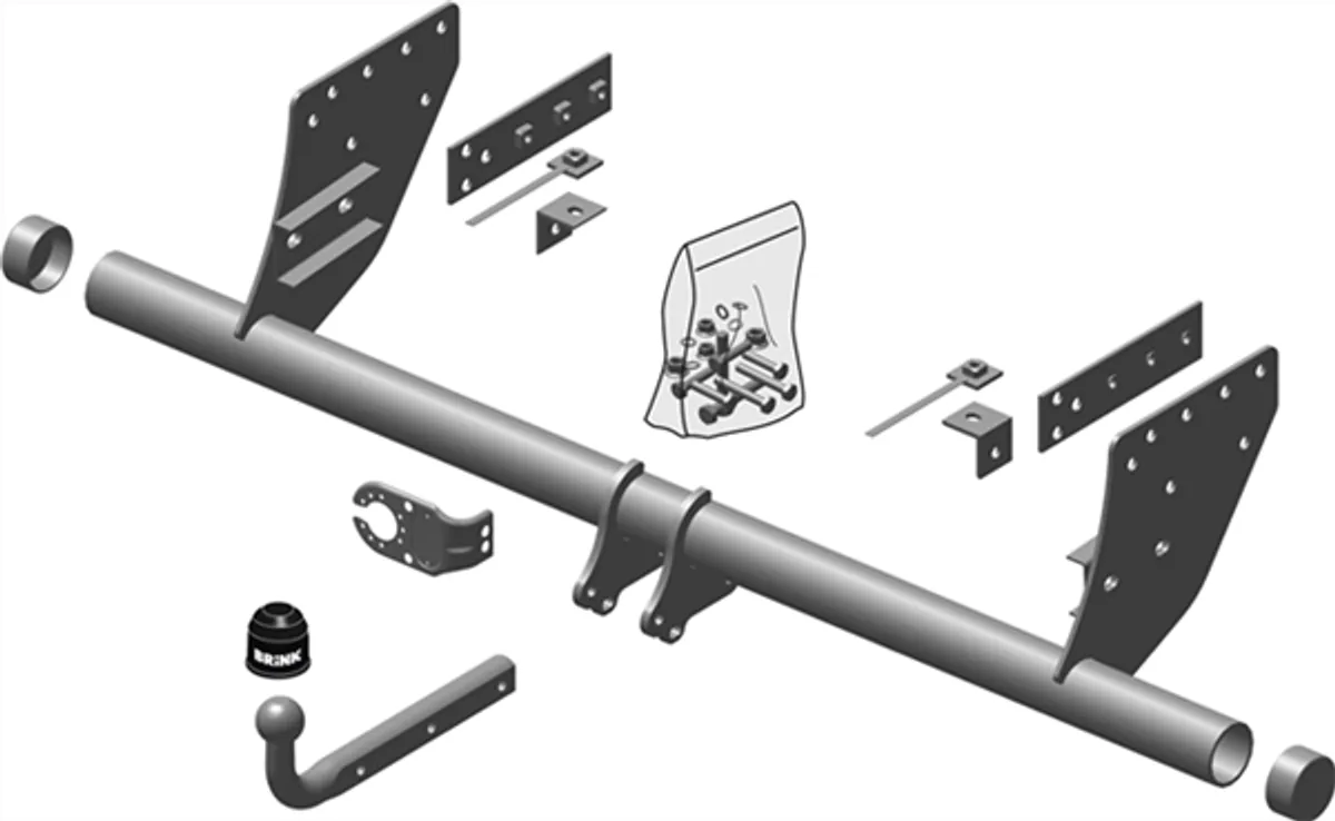 Фаркоп Brink для Mitsubishi L200 2006-2014 488300 в 