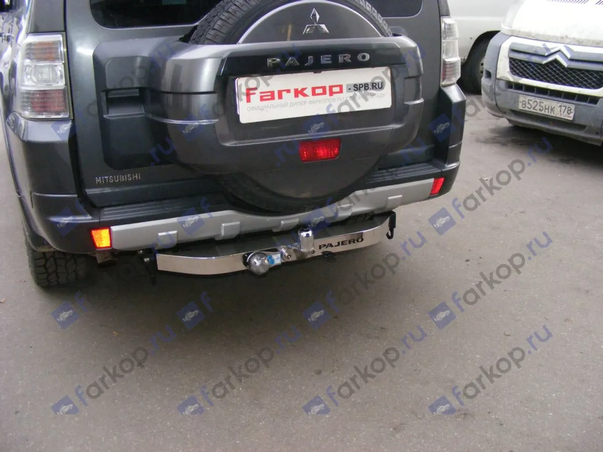 Фаркоп Baltex для Mitsubishi Pajero 2006-, (дизель) MP08daNM в 