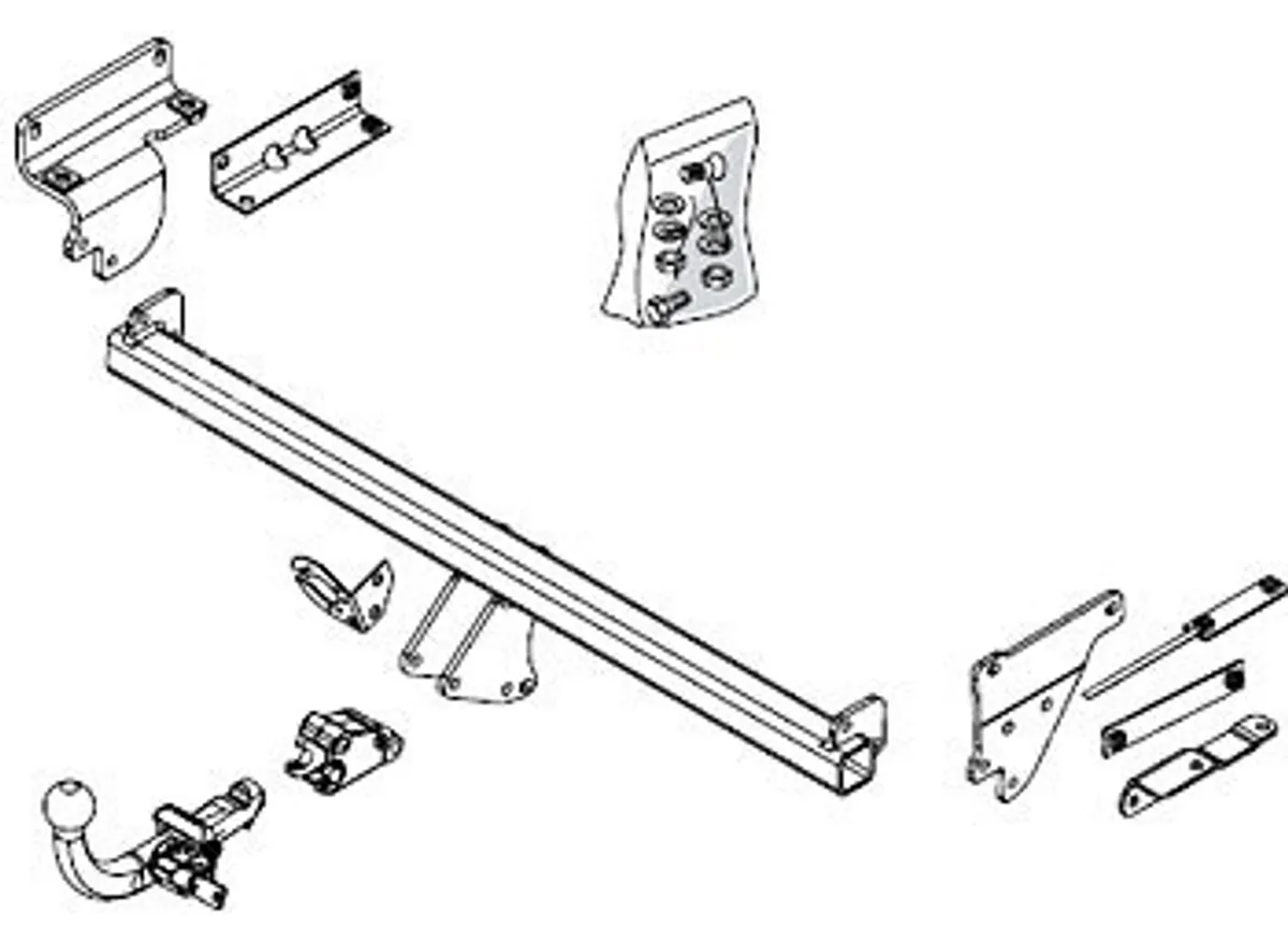 Фаркоп Brink для Nissan Qashqai 2007-2013 497700 в 