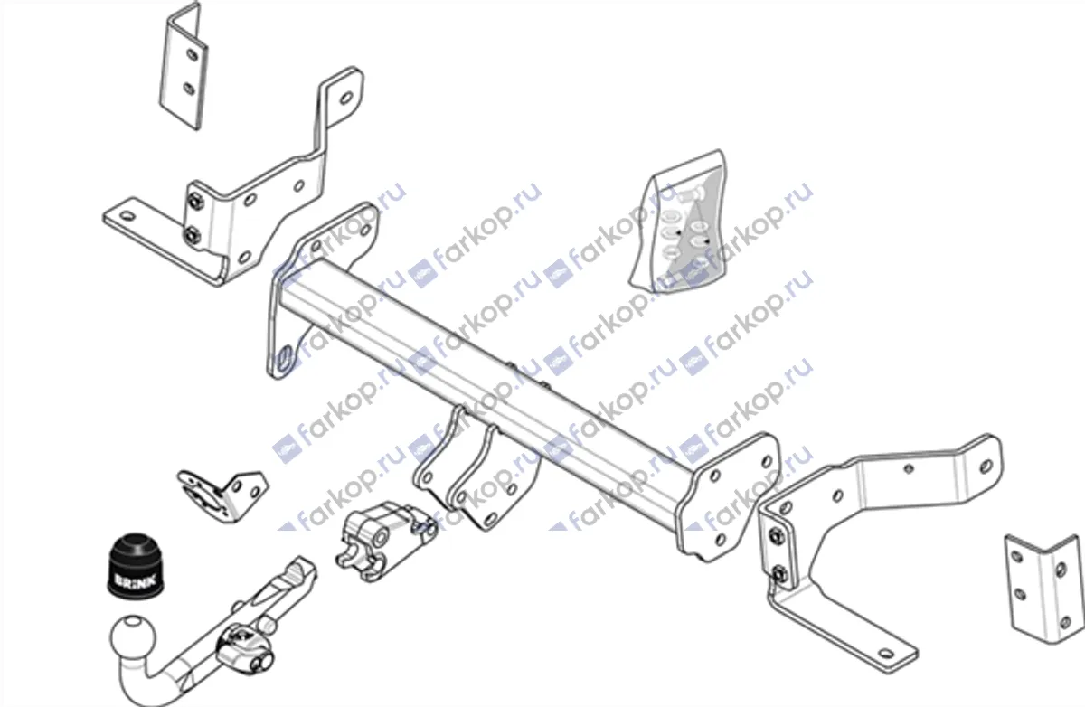 Фаркоп Brink для Opel Antara 2006-2017 463900 в 