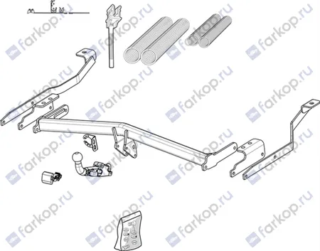 Фаркоп Brink для Renault Trafic 2014- 573000 в 