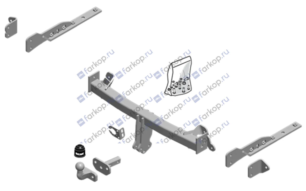 Фаркоп Brink для Subaru Forester 2013-2018 570200 в 