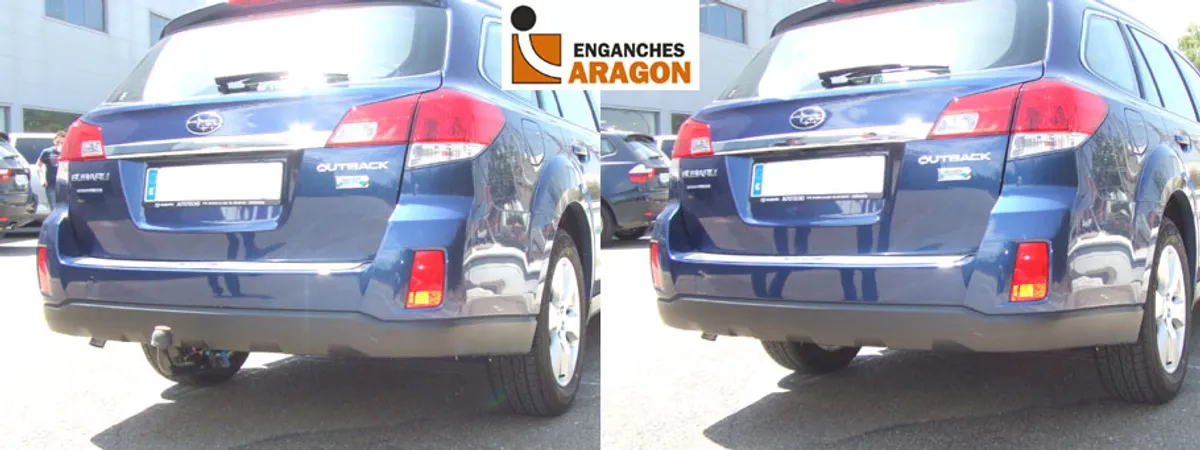 Фаркоп Aragon для Subaru Outback 2010-2015 E6004AV в 