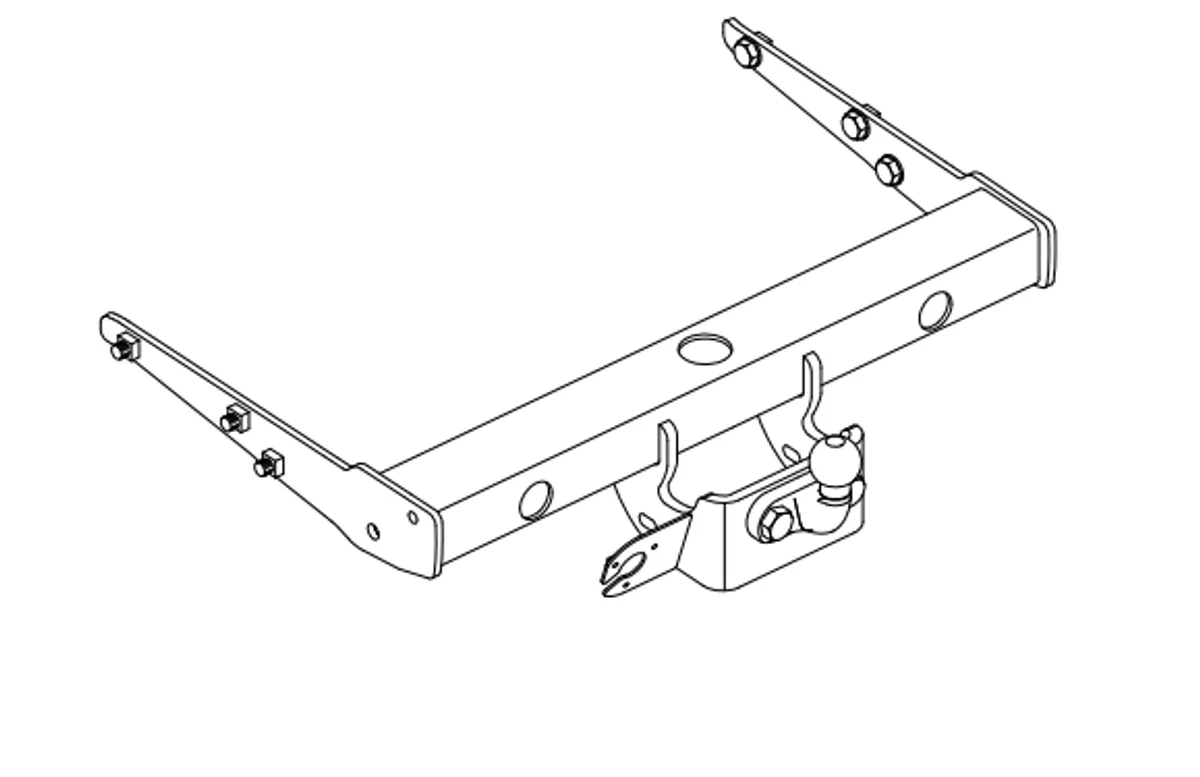 Фаркоп Westfalia для Volkswagen Transporter T5 2003-2015 321681600001 в 