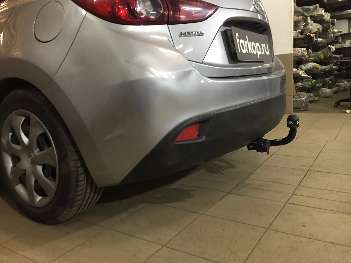 Фаркоп Aragon для Mazda 3 (хетчбек) 2013-2018 E4004BA в 