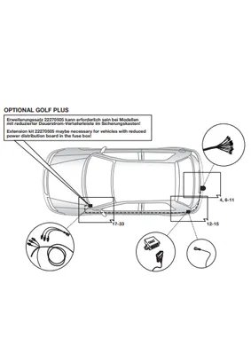 Электрика фаркопа Hak-System (13 pin) для Volkswagen Eos 2006-2010 21500559 в 