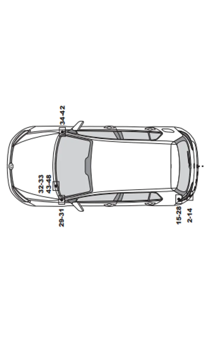 Электрика фаркопа RamredAC (7-полюсная) Seat Leon 2013- для авто с подготовкой 425007-T в 