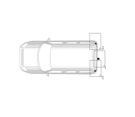 Электрика фаркопа Hak-System (13 pin) для Peugeot Partner 1996-2012 26500502 в 