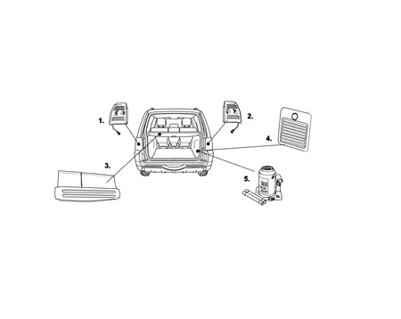 Электрика фаркопа Brink (13 pin) для  Mitsubishi Pajero 2006- 729424 в 