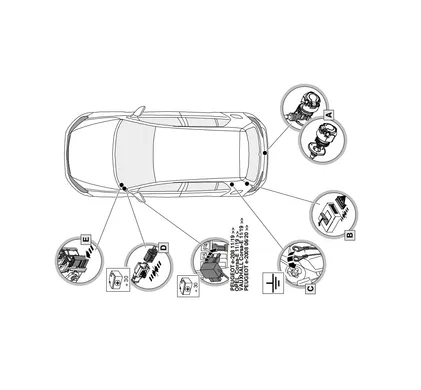 Электрика фаркопа Brink (13 pin) для Peugeot 2008 2020- 705764 в 