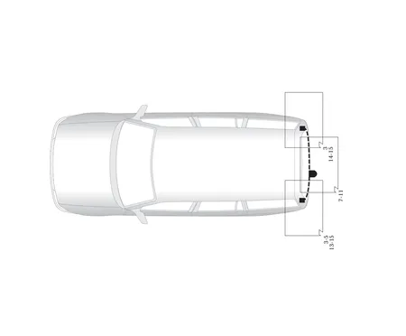 Электрика фаркопа Hak-System (7 pin) для Peugeot 307 2002-2005 16160500 в 