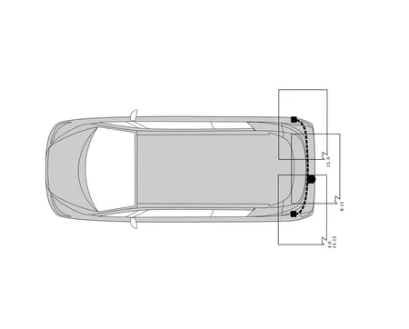 Электрика фаркопа Hak-System (7 pin) для Renault Espace 2002-2015 16180502 в 