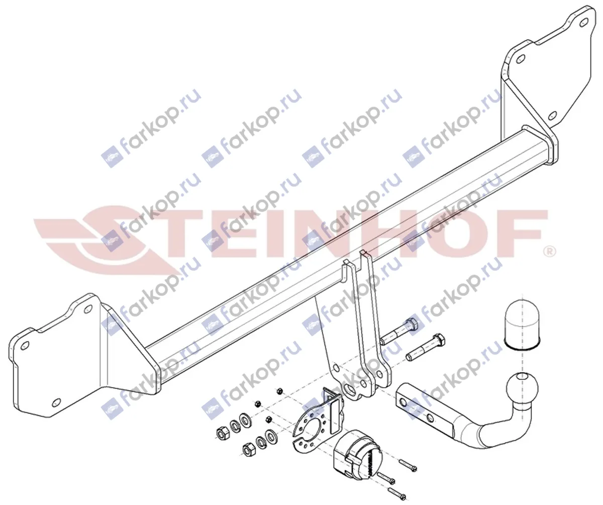 Фаркоп Steinhof для Mini Countryman 2014-2016 M-286 в 