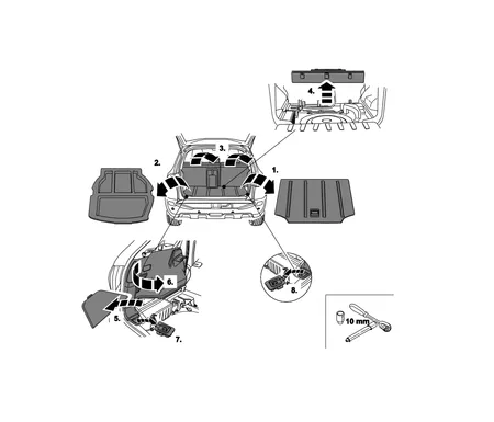 Электрика фаркопа Brink (7 pin) для Renault Koleos 2008-2016 742611 в 