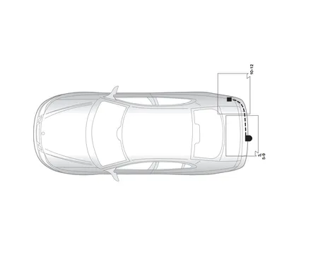 Электрика фаркопа Hak-System (7 pin) для Saab 9-5 1998-2005 16200500 в 