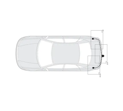 Электрика фаркопа Hak-System (13 pin) для Skoda Octavia 1996-2011 26220501 в 