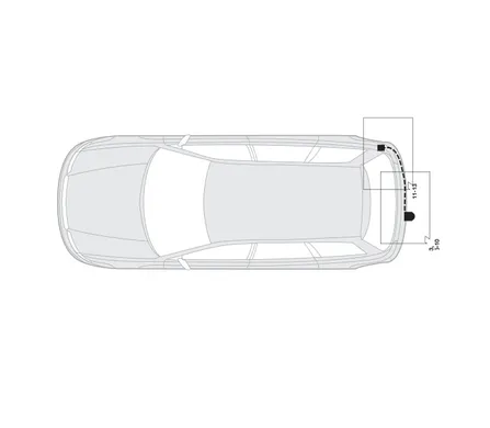 Электрика фаркопа Hak-System (13 pin) для Subaru Outback 2003-2009 26230500 в 