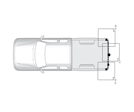 Электрика фаркопа Hak-System (13 pin) для Toyota Hilux 1997-2005 26250508 в 