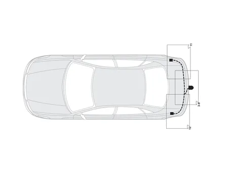 Электрика фаркопа Hak-System (7 pin) для Volkswagen Golf 4 1997-2006 16270506 в 