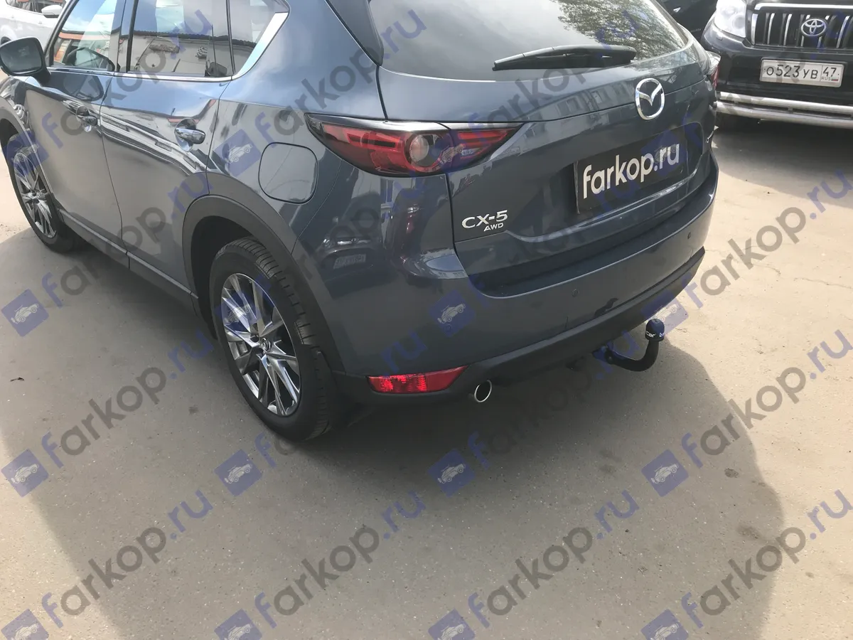 Фаркоп Aragon для Mazda CX-5 (Adblue) 2017- E4009BV в 