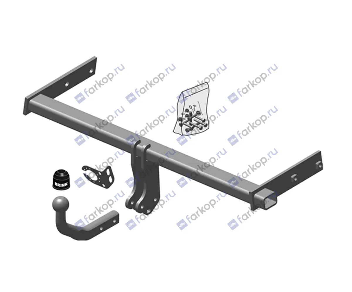 Фаркоп Brink для Volvo V70 2011-2016 485100 в 