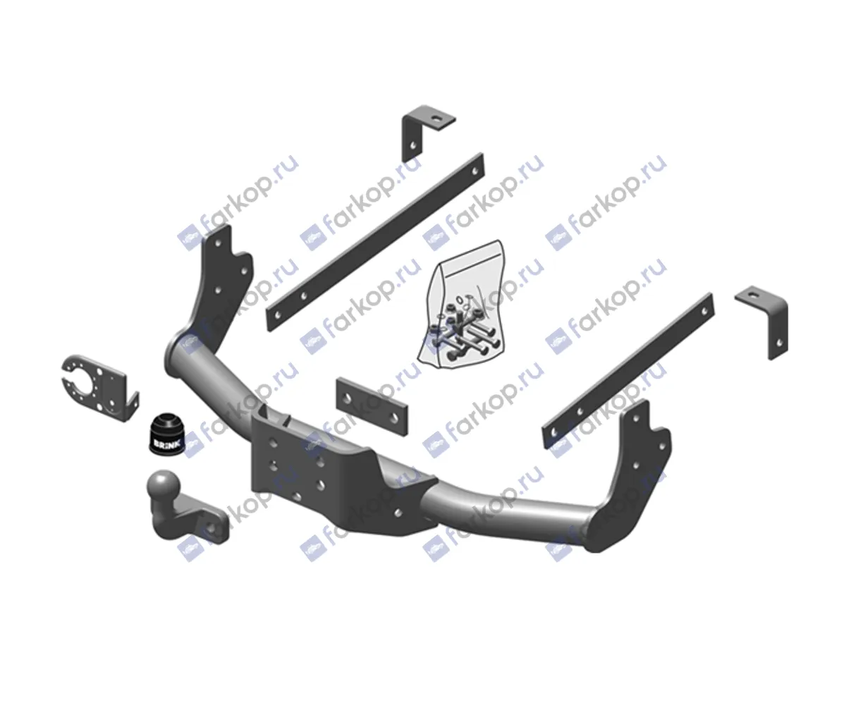 Фаркоп Brink для Fiat Scudo 2007-2016 504100 в 