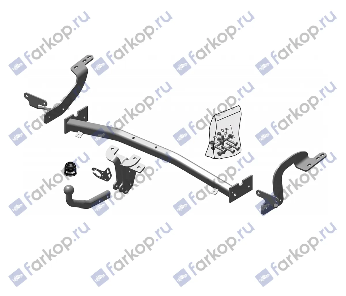 Фаркоп Brink для Citroen C4 Picasso 2006-2013 525400 в 