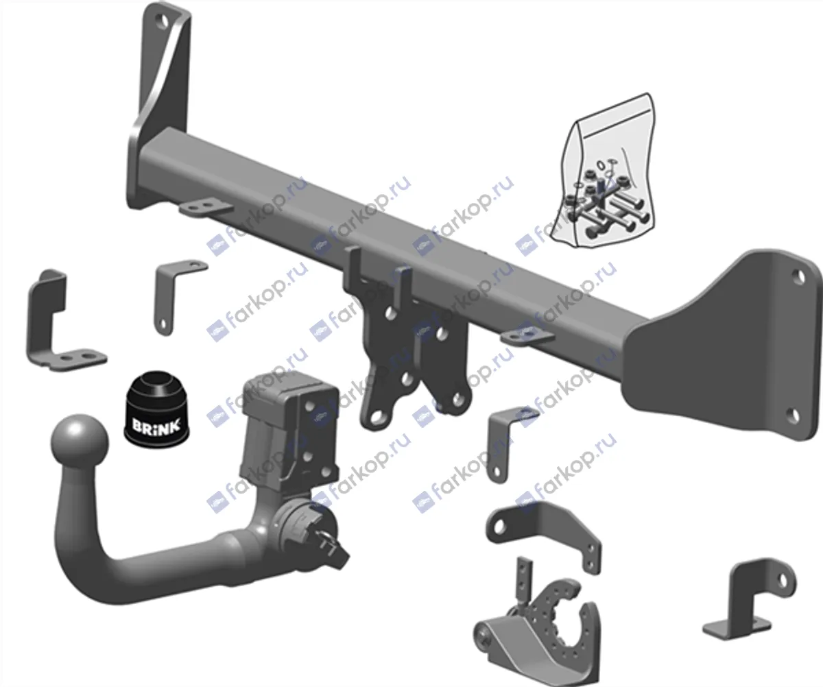 Фаркоп Brink для BMW X3 2014-2017 656400 в 