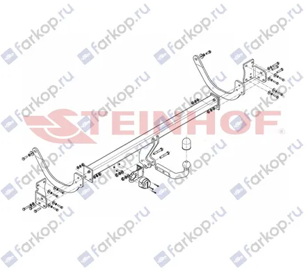 Фаркоп Steinhof для Citroen C5 2008-2016 C-039 в 