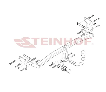 Фаркоп Steinhof для Kia Ceed 2018- K-079 в 