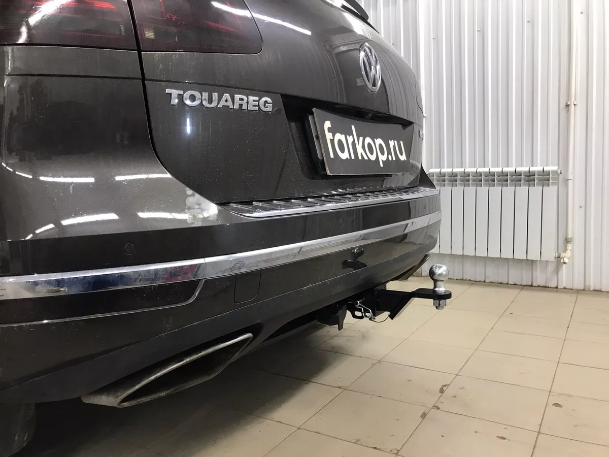 Фаркоп Лидер Плюс для Volkswagen Touareg 2010-2018 V124-E в 