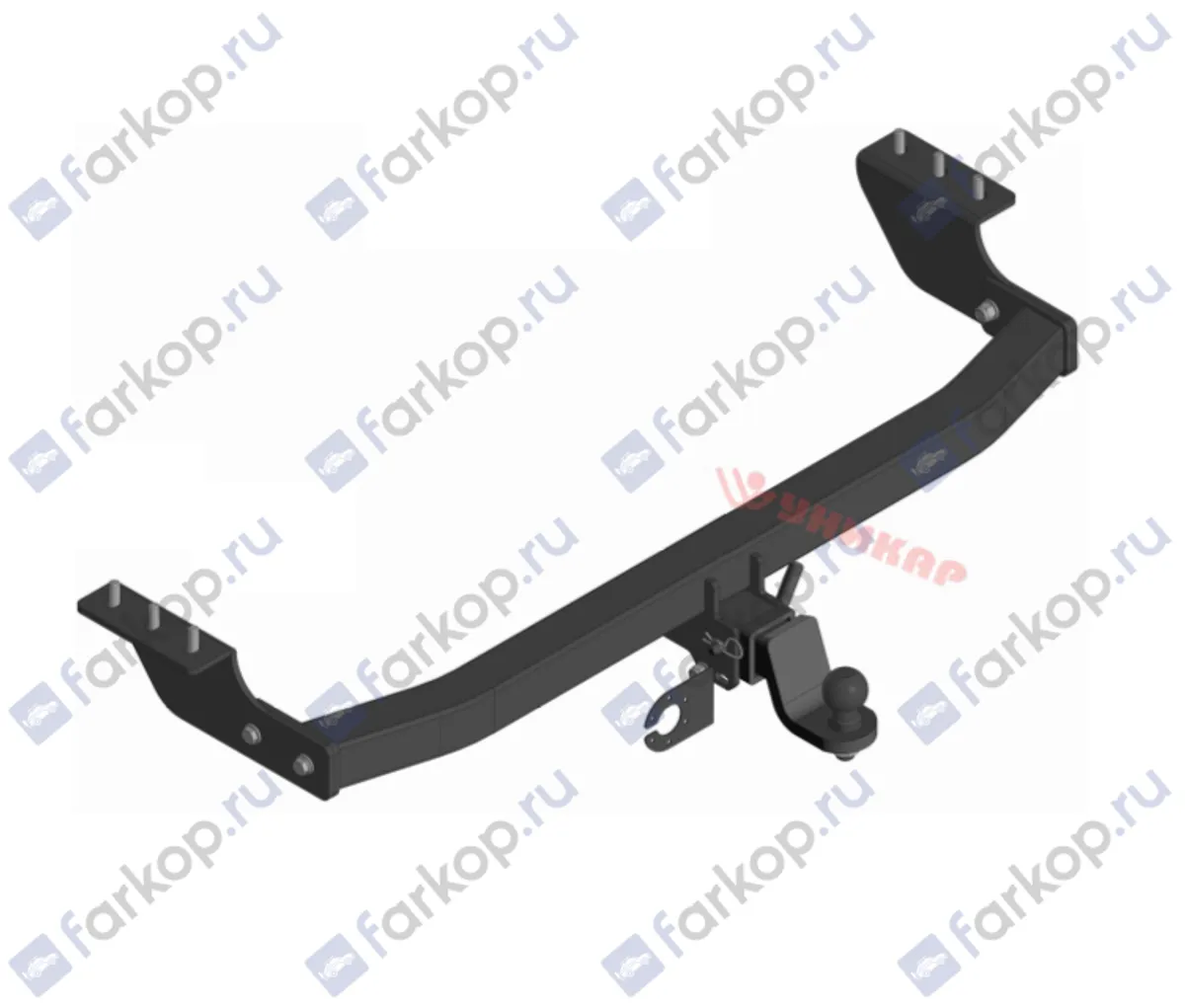 Фаркоп Уникар для Toyota Fortuner 2015- 19088A в 