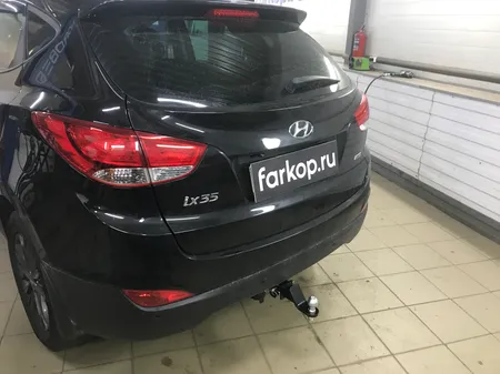 Фаркоп Лидер Плюс для Hyundai ix35 2010-2015 K112-E в 