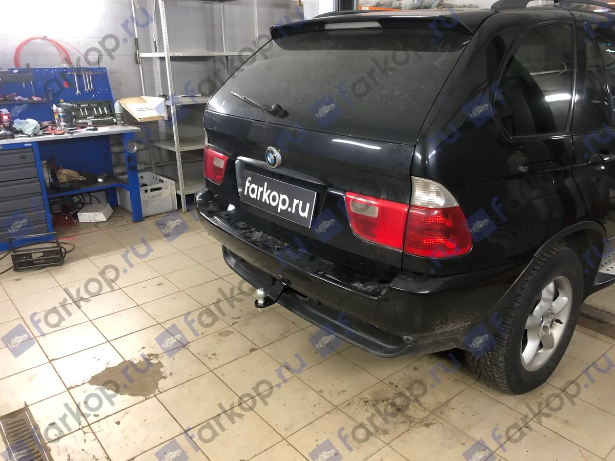 Фаркоп Лидер Плюс для BMW X5 (E53) 2000-2006 B203-AE в 