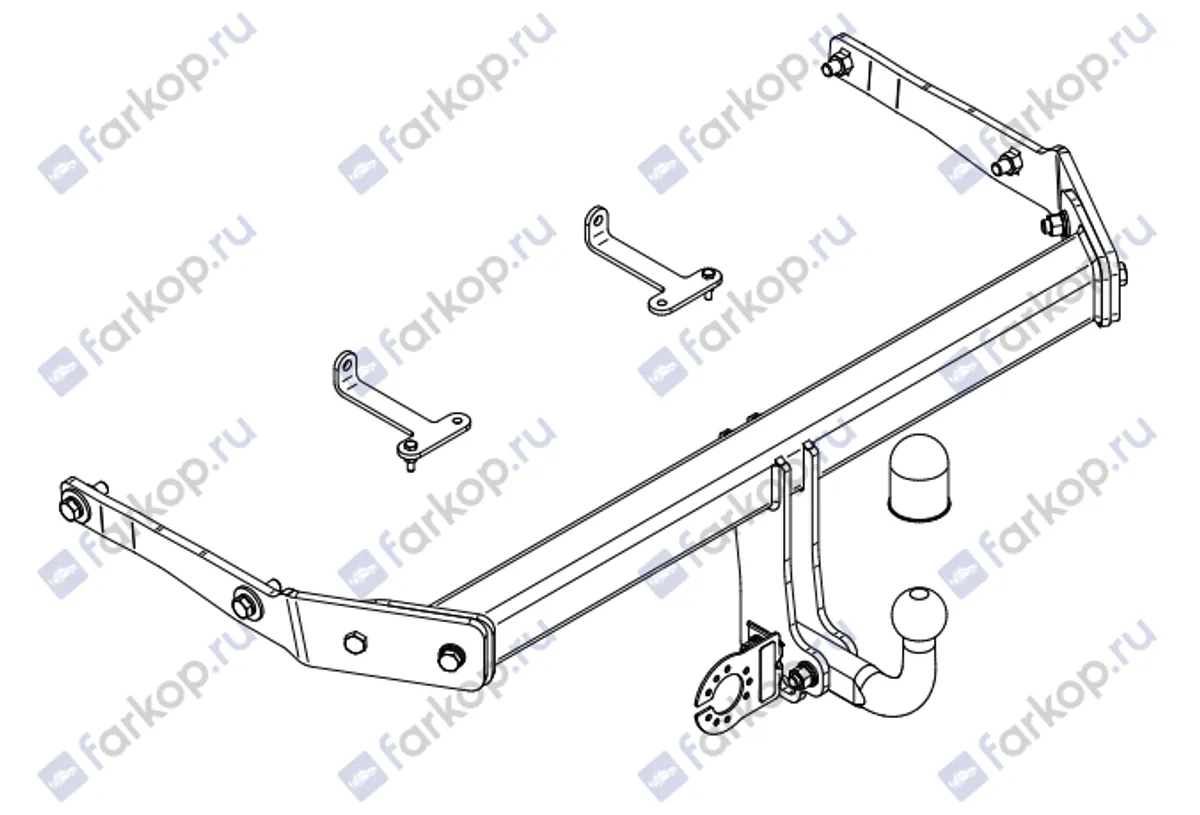 Фаркоп Steinhof для Volkswagen ID.4 2020- V-085 в 