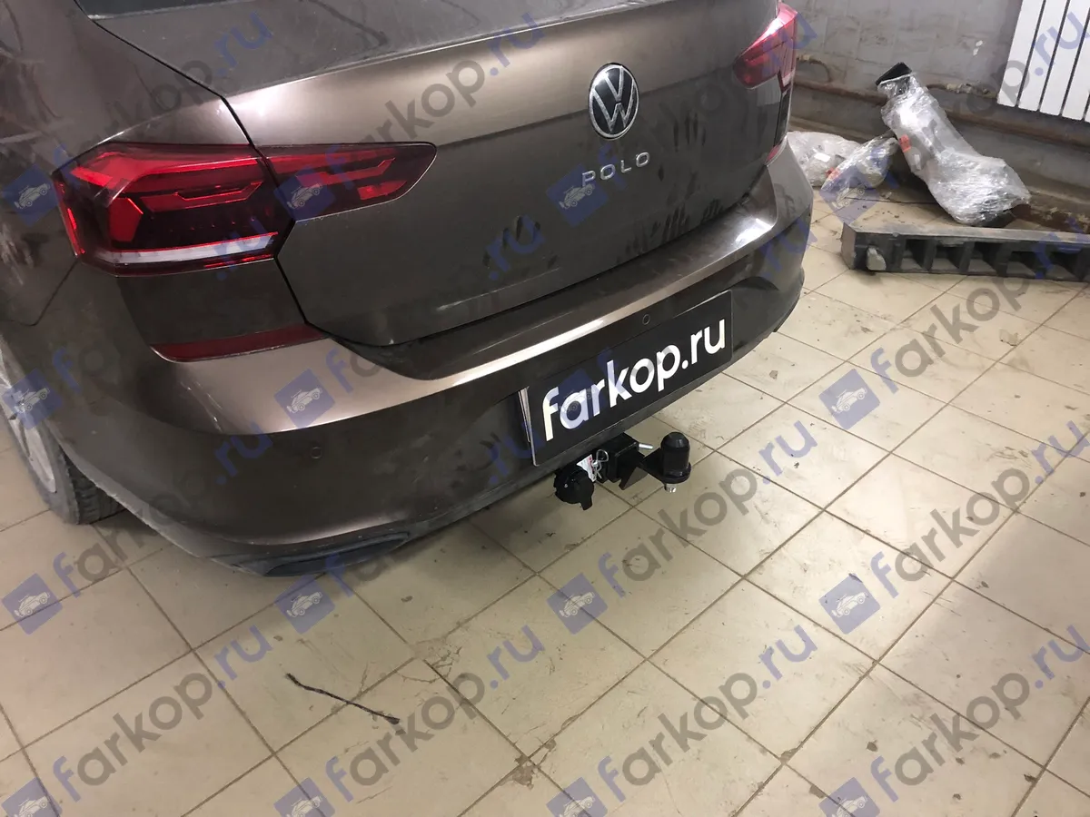 Фаркоп Уникар для Volkswagen Polo 2020- 22267E в 