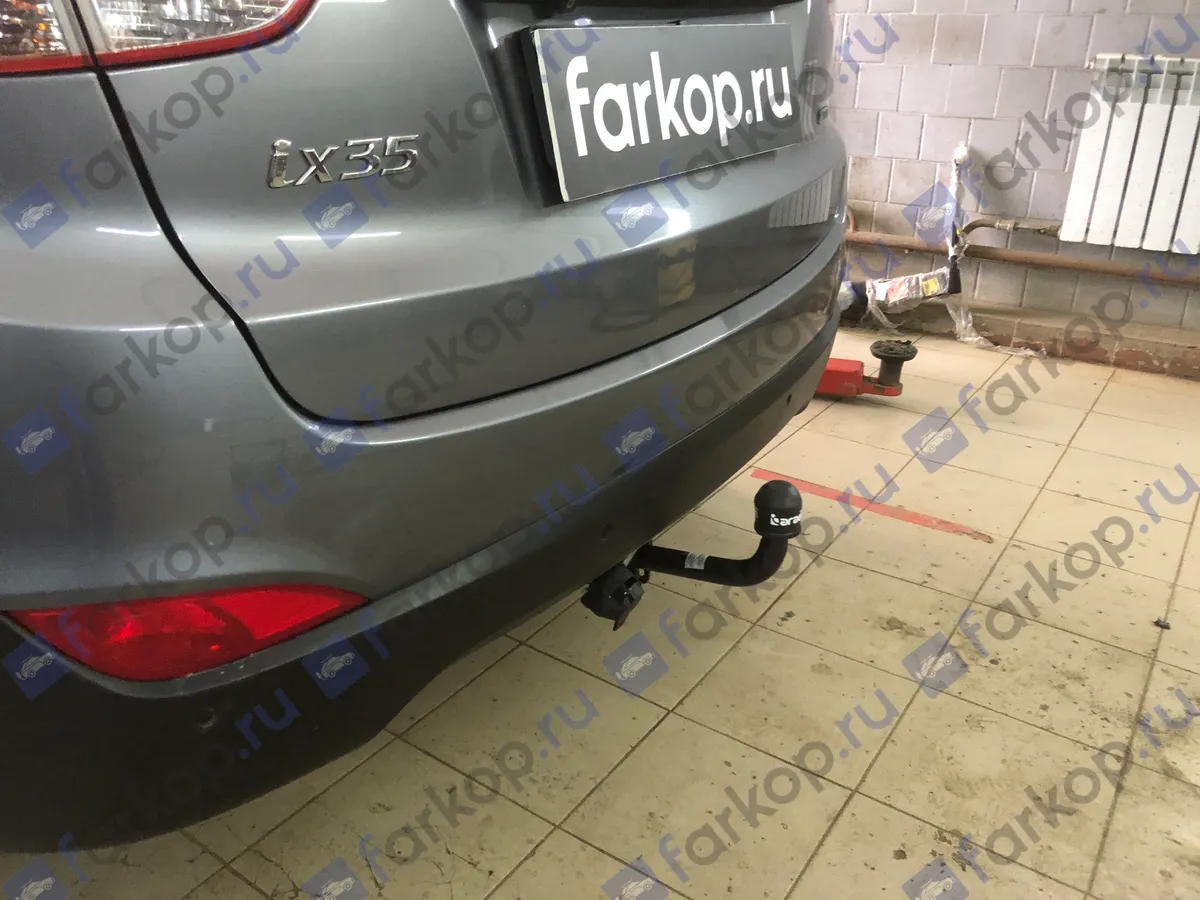 Фаркоп Aragon для Hyundai ix35 2010-2015 E2514AA в 