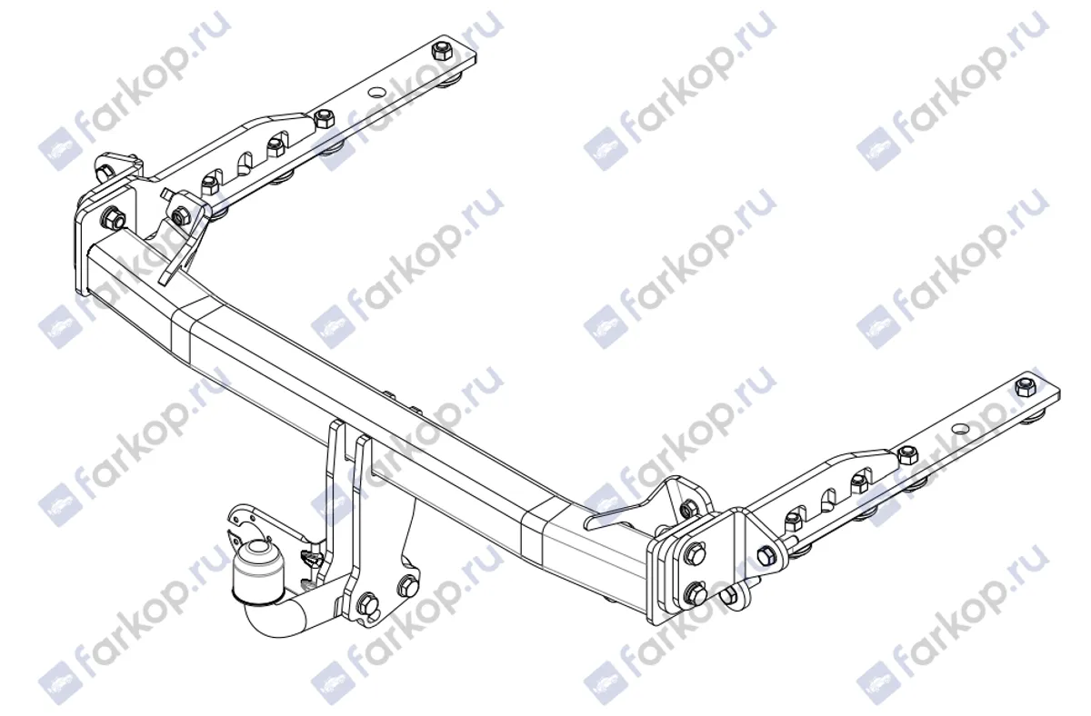 Фаркоп Sheriff для Subaru Forester 2013-2018 2484.12 V1 в 