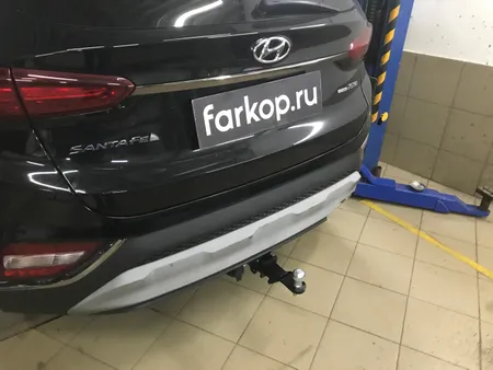Фаркоп Лидер Плюс для Hyundai Santa Fe 2018-2022 Арт. H230-E H230-E в Россия