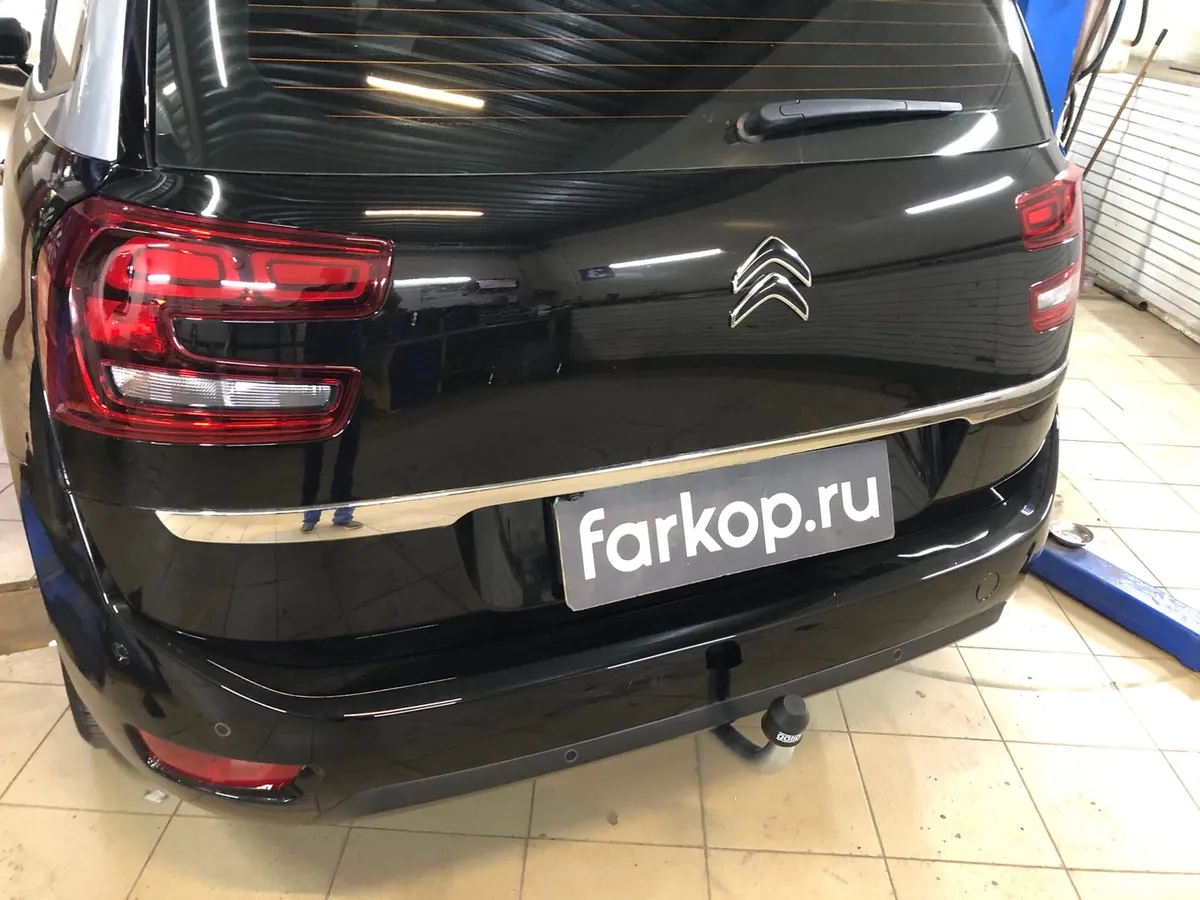 Фаркоп Galia для Citroen C4 Spacetourer, Grand SpaceTourer 2018- C068A в Россия
