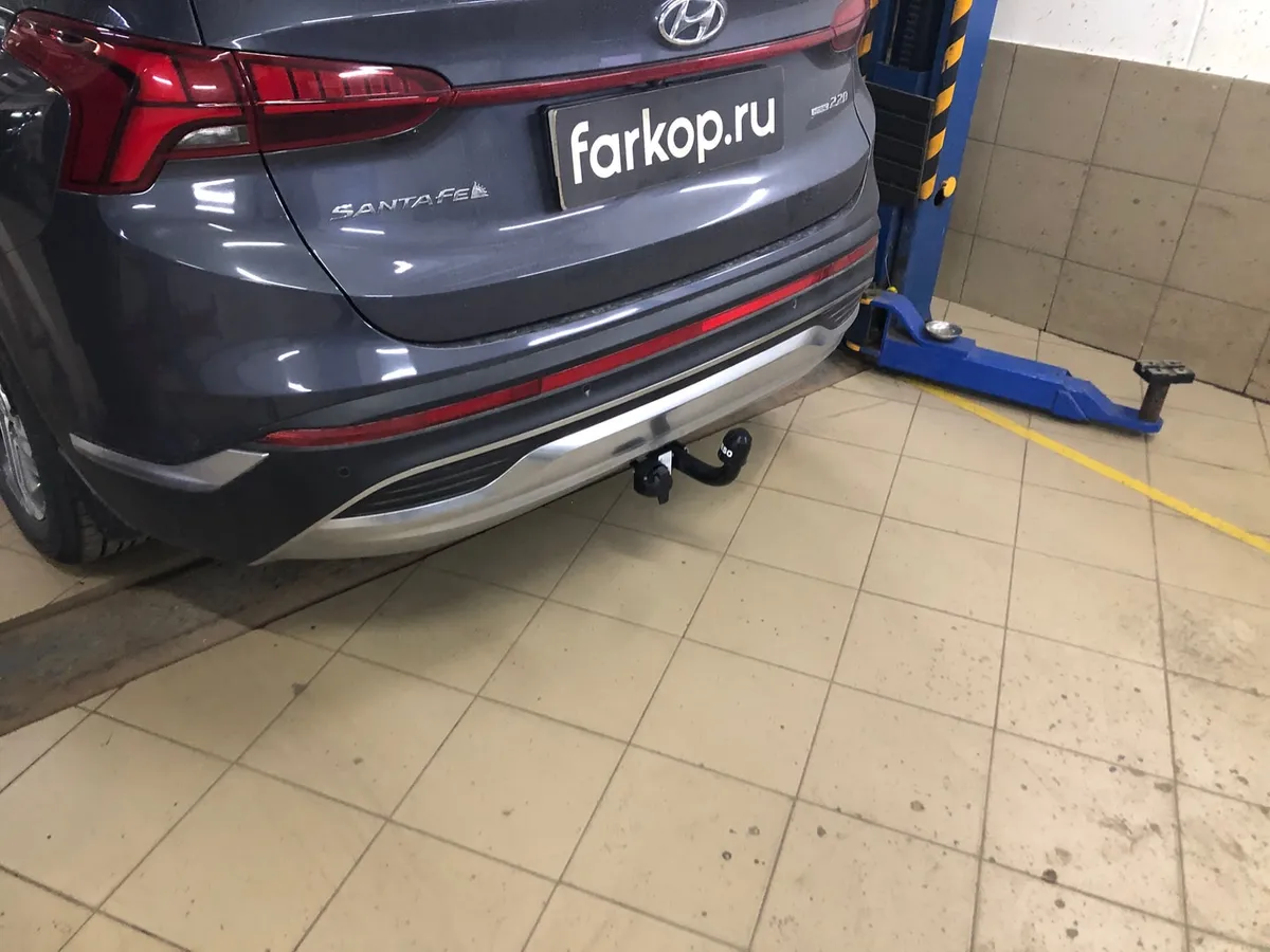Фаркоп Oris для Hyundai Santa Fe 2020-2024 6768-A в Россия