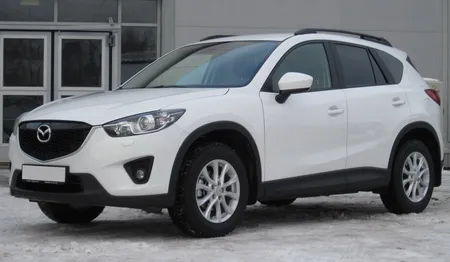 Рейлинги для Mazda CX-5 2011-2017, полимер черный С ВКЛАДЫШЕМ 0257-02 в 