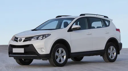 Рейлинги для Toyota-RAV4 (IV) с 2012 по наст.,полимер черный 0254-02 в 