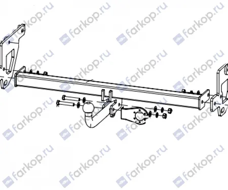 Фаркоп Baltex для Zotye T600 (1.6 и 2.0 литра) 2015- 28902312 в 