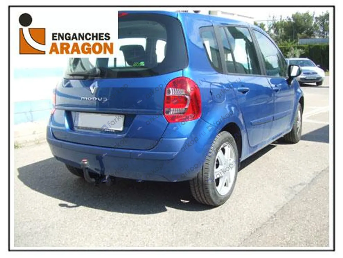 Фаркоп Aragon для Renault Modus 2004-2008 E5223AA в 