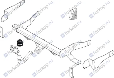 Фаркоп Brink для Chevrolet Captiva 2006-2013 461800 в 