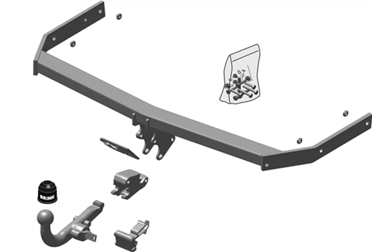 Фаркоп Brink для Volkswagen Golf 2008-2013 491700 в 