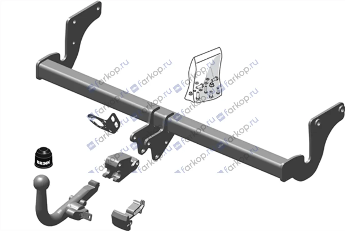 Фаркоп Brink для Hyundai i40 (универсал) 2011- 546900 в 