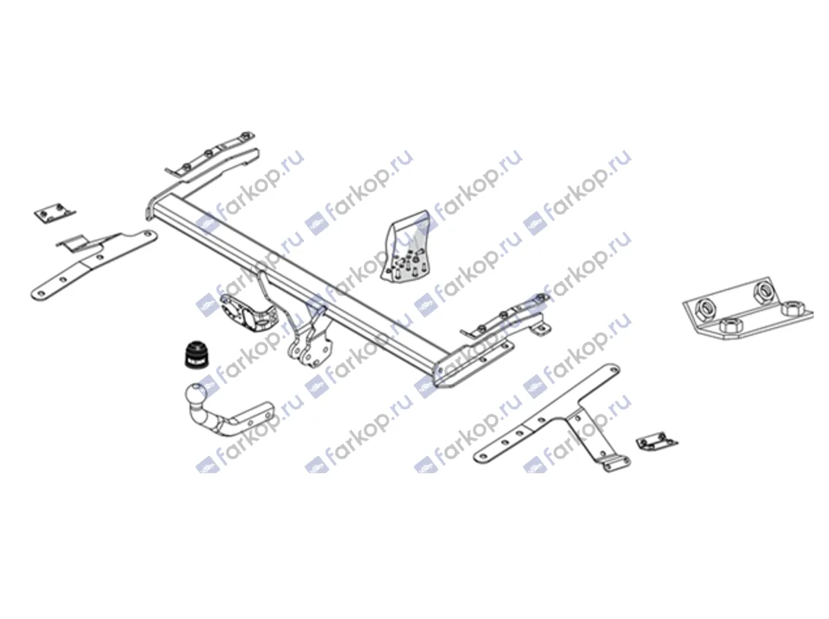 Фаркоп Brink для Toyota Avensis 2003-2009 438300 в 