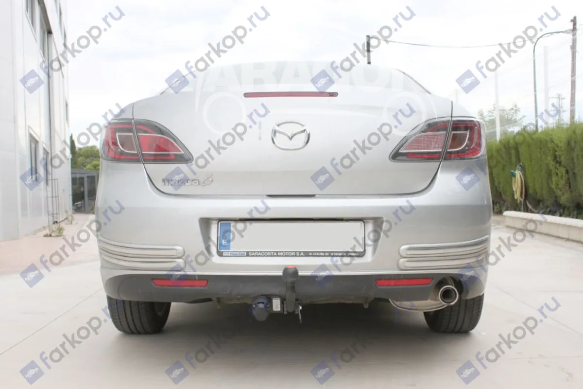 Фаркоп Aragon для Mazda 6 (хетчбек, седан, универсал) 2008-2012 E4002BA в 